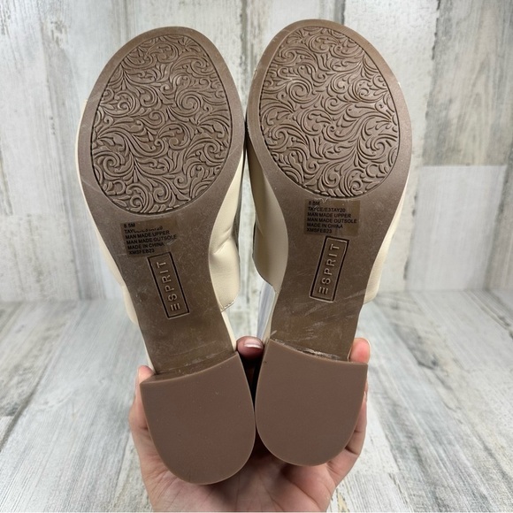 New Esprit Women's Tayce Block Heel Dress Sandal in Nude#906 - Picture 11 of 12